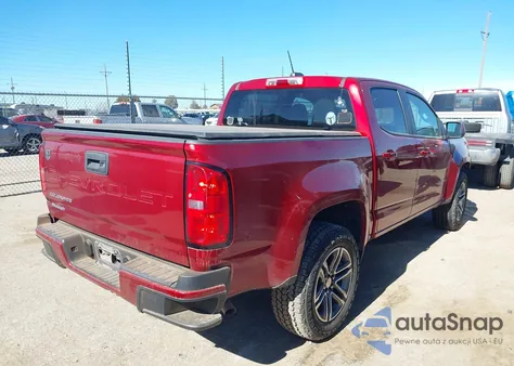 2021 Chevrolet Colorado 2Wd Short Box Wt z USA, uszkodzony, nr VIN 1GCGSBEA2M1254220